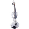 Stratton Skull Standard Electric Violin, Shipwreck White - Electric Violin Shop