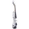 Stratton Skull Standard Electric Violin, Shipwreck White - Electric Violin Shop