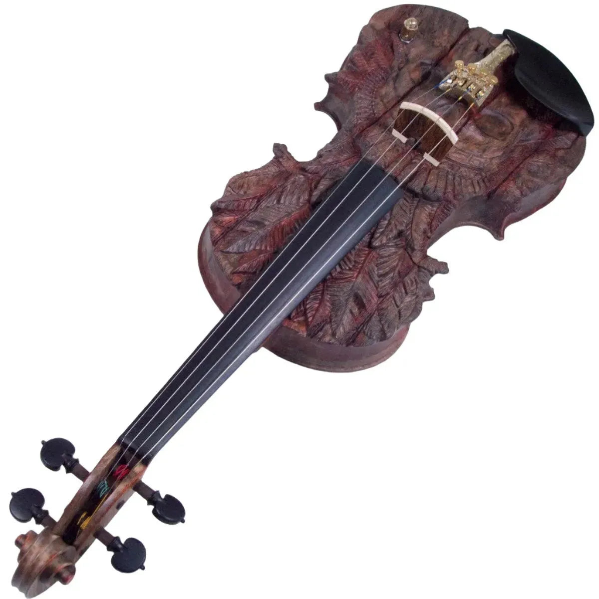 Stratton Skull Custom Hand Carved electric violin, Noble Blood