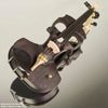 Stratton Skull Standard Electric Violin, Satin Black - Electric Violin Shop