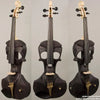 Stratton Skull Standard Electric Violin, Satin Black - Electric Violin Shop