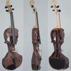 Stratton Skull Standard Electric Violin, Driftwood - Electric Violin Shop