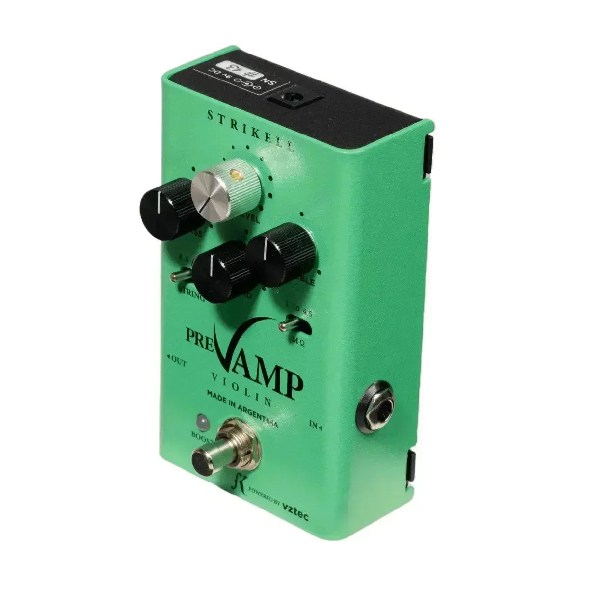 violin effect pedal for guitar Strikell PreVamp Violin preamplifier for violins