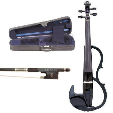 Yamaha SV-200 Studio Solid-body Violin Case & Bow Outfit - Electric Violin Shop