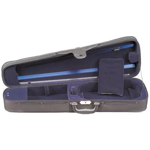 Toshira TC-100 violin case, black/blue - Electric Violin Shop