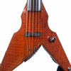 USED Wood Violins 6-String Viper, Root Beer Float Exotic Top, Flamed Maple with Spalt figure