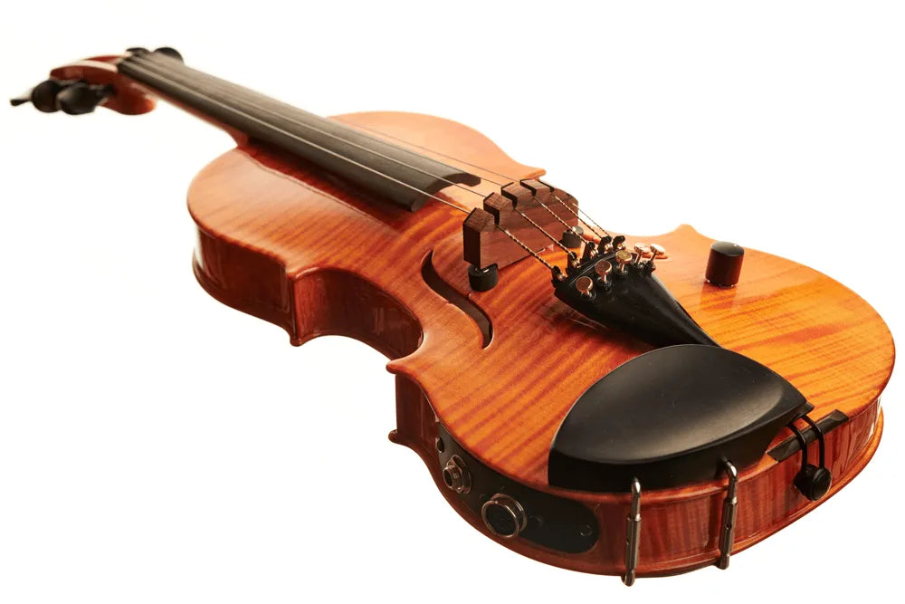 Cantini E-Acoustic 5-String hollowbody archtop electric violin with MIDI - Electric Violin Shop