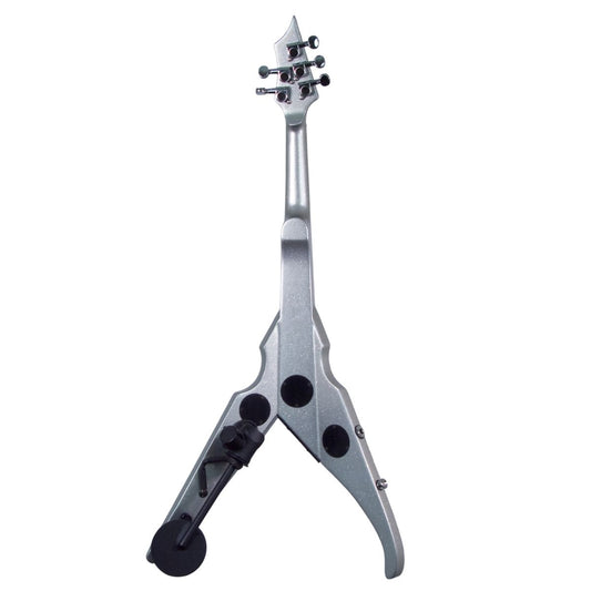 Wood Violins Viper Classic 5-string electric violin, Silver Sparkle