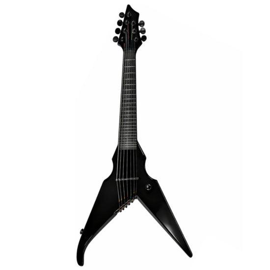 Viper Pro Midnight Black fretted 7-string