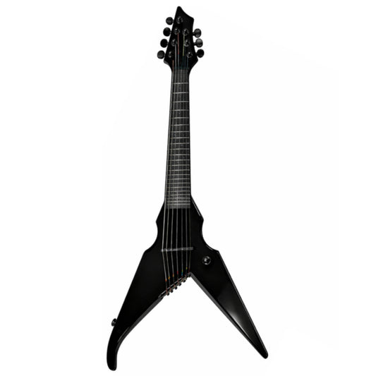 Viper Pro Midnight Black fretted 7-string