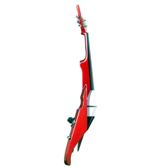 Wood Violins Viper Classic 4-string electric violin, Candy Apple Red - Electric Violin Shop