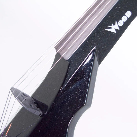 Wood Violins Viper Classic 4-string electric violin, Galaxy Black - Electric Violin Shop