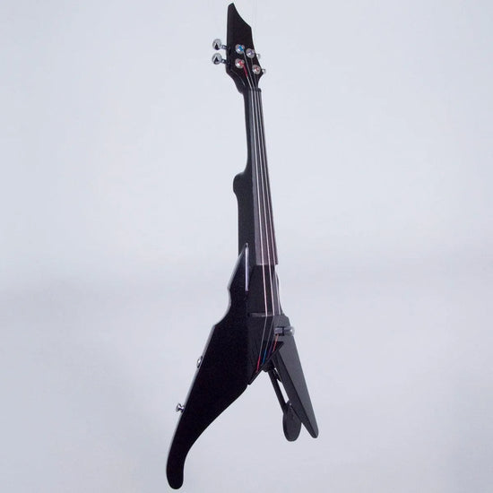 Wood Violins Viper Classic 4-string electric violin, Galaxy Black - Electric Violin Shop