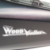 Wood Violins custom Bam Viper hard case, black/carbon fiber - Electric Violin Shop