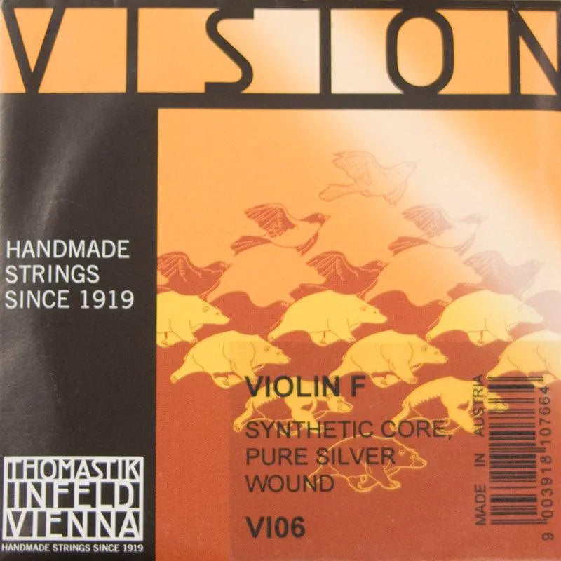 Thomastik Vision violin F string, medium - Electric Violin Shop