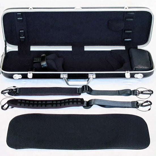 Volta Capsule oblong hard shell violin case - Electric Violin Shop
