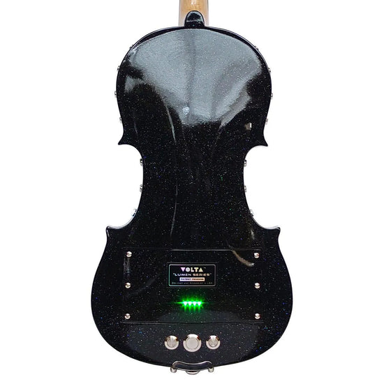 Volta Lumen 4-string hollow-body electric violin with LEDs - Electric Violin Shop