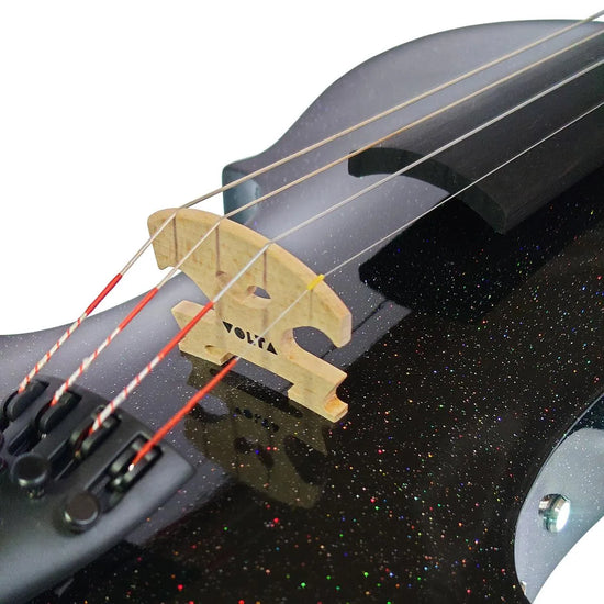 Volta Lumen 4-string hollow-body electric violin with LEDs - Electric Violin Shop