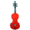 Volta Violinatron V6-R 6-string hybrid violin with built-in speakers & reverb, red - Electric Violin Shop