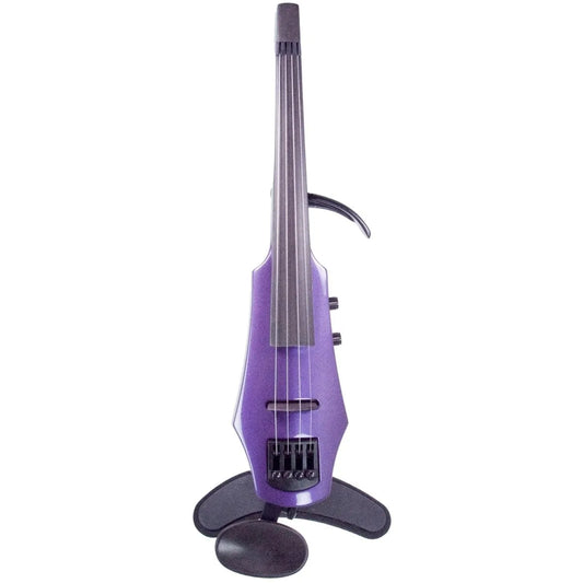 NS Design WAV violin, custom purple metallic - Electric Violin Shop