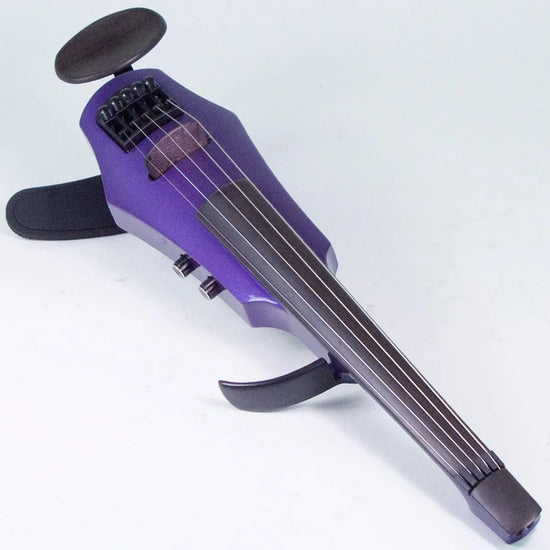 NS Design WAV 5 violin, custom purple metallic - Electric Violin Shop