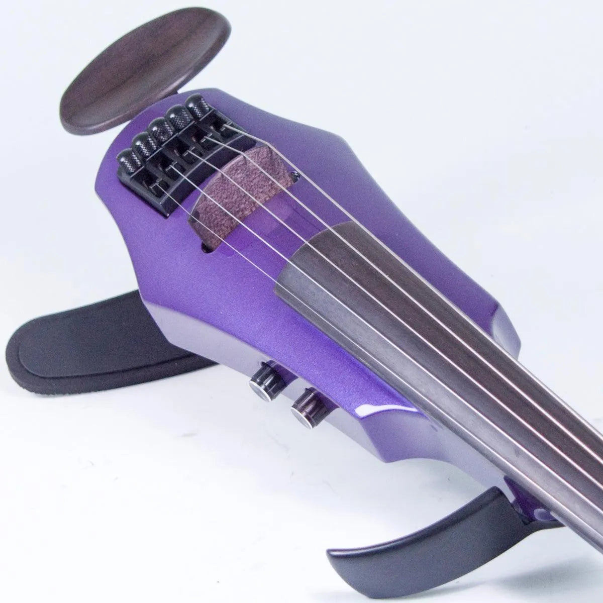 NS Design WAV 5 violin, custom purple metallic - Electric Violin Shop