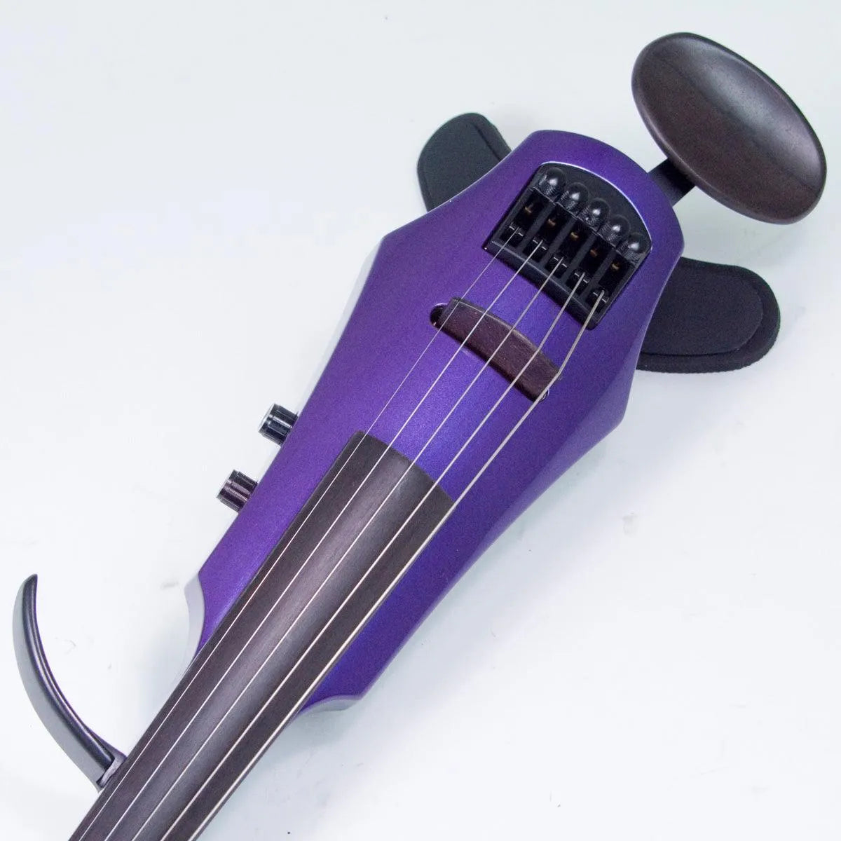 NS Design WAV 5 violin, custom purple metallic - Electric Violin Shop