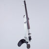 NS Design WAV 5 violin, custom silver metallic - Electric Violin Shop