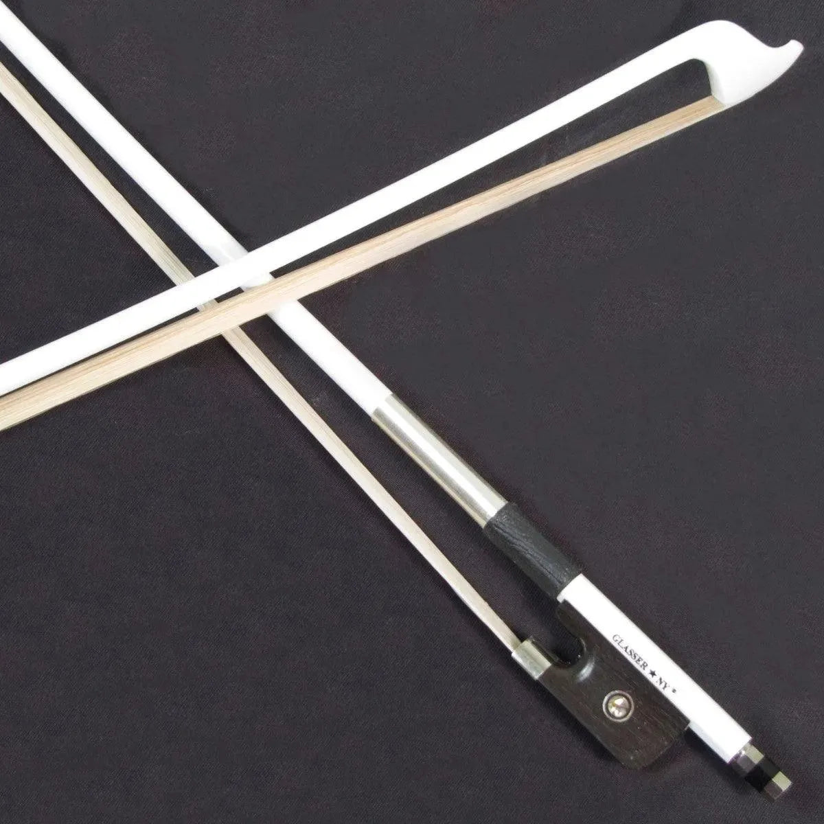 Graphite Cello Glasser 4000CG Carbon Graphite 4/4 Cello Bow, White – Electric Violin Shop