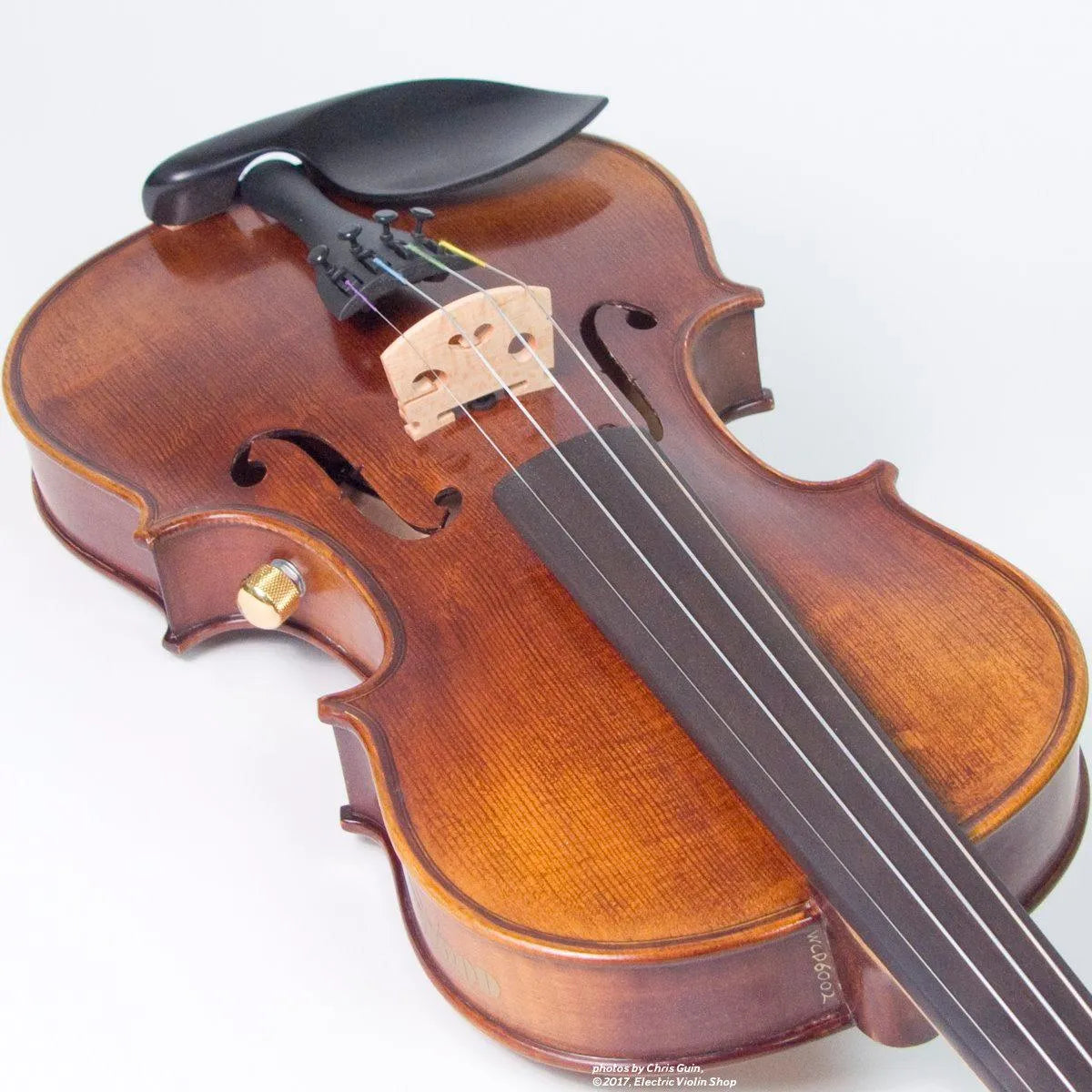 Wood Violins Concert Deluxe acoustic-electric violin - Electric Violin Shop