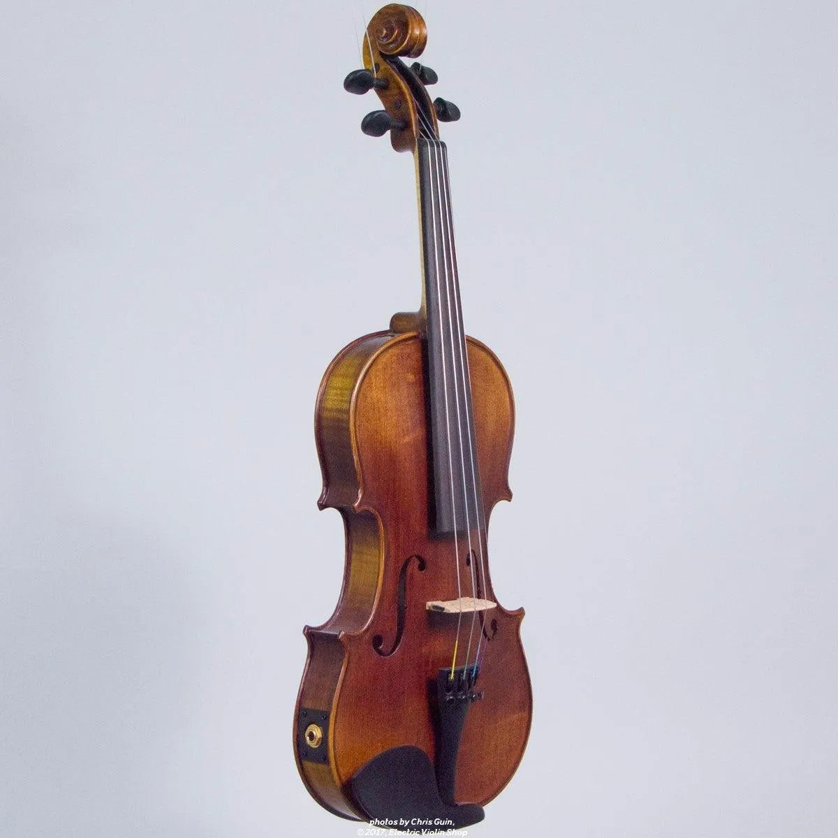 Wood Violins Concert Deluxe acoustic-electric violin - Electric Violin Shop