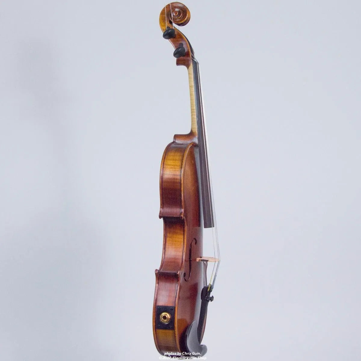 Wood Violins Concert Deluxe acoustic-electric violin - Electric Violin Shop