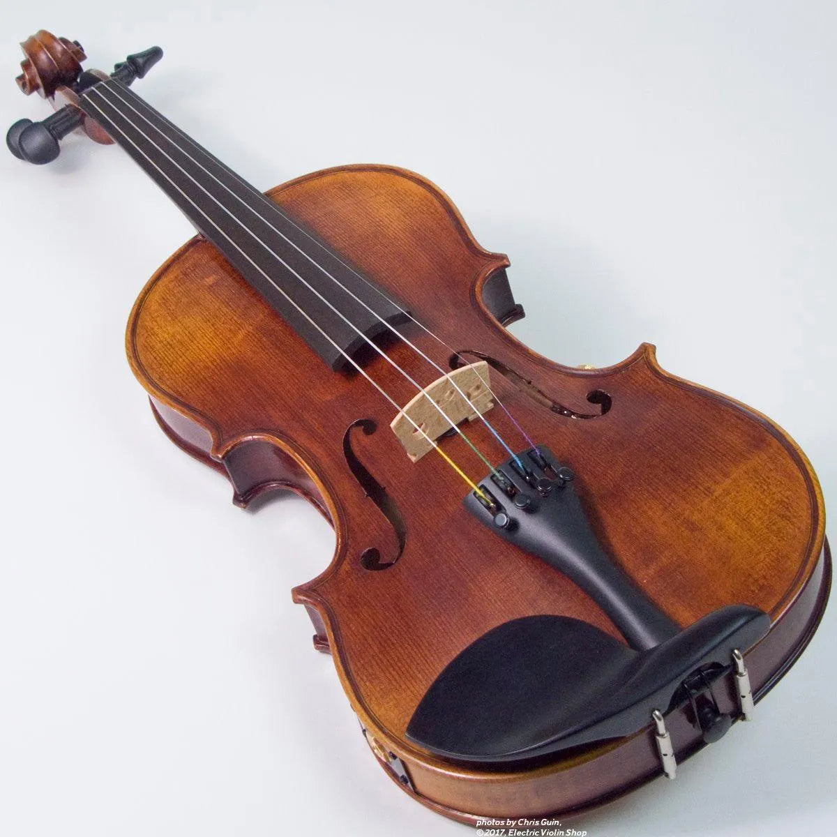 Wood Violins Concert Deluxe acoustic-electric violin - Electric Violin Shop