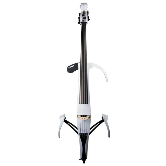 Yamaha SVC-210 Silent Cello, Pearl White - Electric Violin Shop