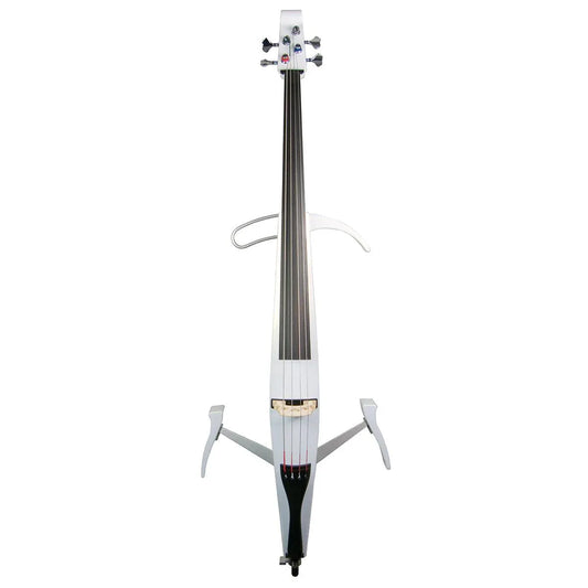 Yamaha SVC-50 Silent Cello, Pearl White - Electric Violin Shop