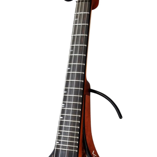 ZETA Jazz Fusion JV45 Artist 5-String fretted electric violin, Z-Inlay pattern and Flame Maple top & Straight Maple Neck