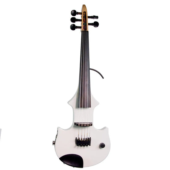 ZETA JV45 Jazz Fusion 5-string violin, gloss white - Electric Violin Shop