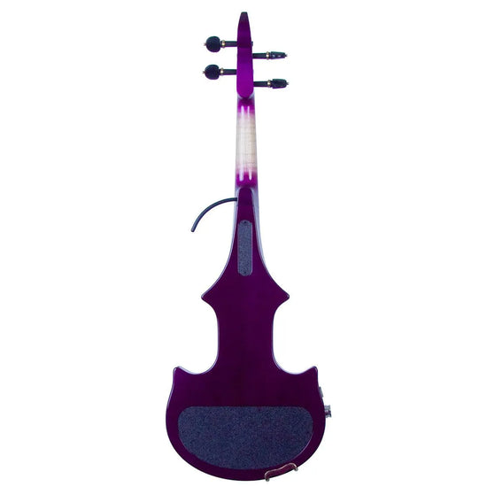 ZETA JV44 Jazz Fusion 4-string electric violin with MIDI, transparent purple finish - Electric Violin Shop