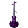 ZETA JV44 Jazz Fusion 4-string electric violin with MIDI, transparent purple finish - Electric Violin Shop