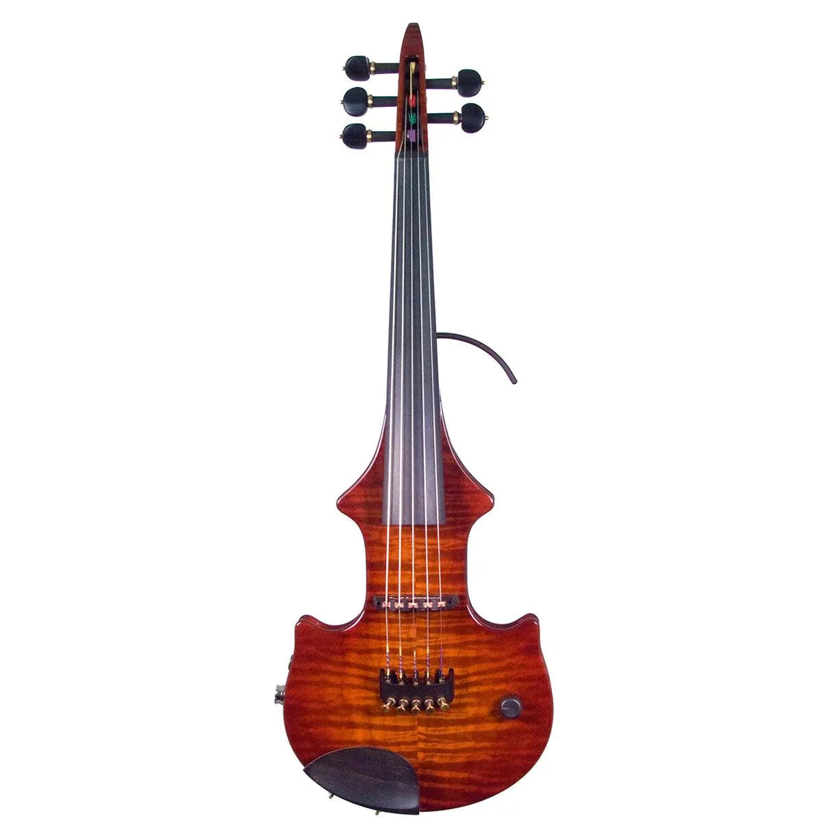 ZETA JV45 Jazz Fusion 5-String Violin, Roasted Flamed Maple | Electric ...