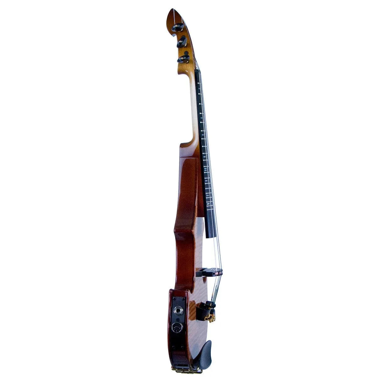 ZETA JV45 Jazz Fusion 5-string fretted electric violin, roasted honey maple - Electric Violin Shop