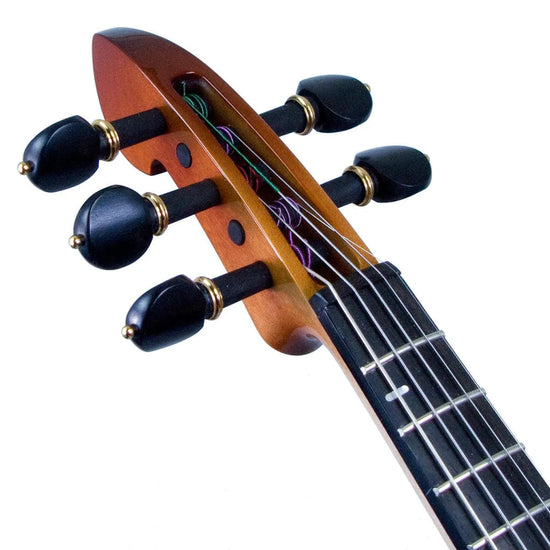 ZETA JV45 Jazz Fusion 5-string fretted electric violin, roasted honey maple - Electric Violin Shop