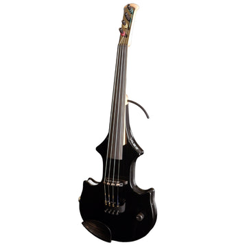 ZETA JV44 Jazz Fusion violin, gloss black with Imbus pegs