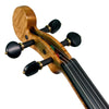 Zeta Jazz Classic CV44 electric violin, Roasted Flamed Maple top and neck - Electric Violin Shop