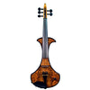 ZETA SV45 Jazz Modern 5-string electric violin, Spalted Flame Maple with 'Cowboy' ebony trim - Electric Violin Shop