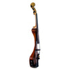 ZETA SV45 Jazz Modern 5-string electric violin, Spalted Flame Maple with 'Cowboy' ebony trim - Electric Violin Shop