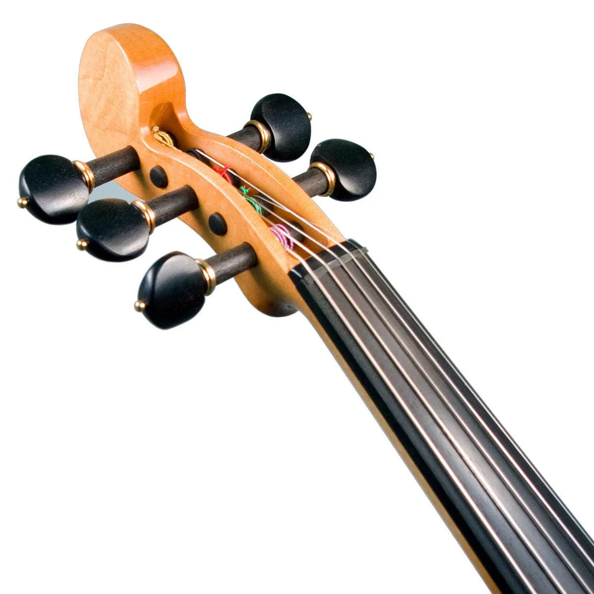 ZETA SV45 Jazz Modern 5-string electric violin, Spalted Flame Maple with 'Cowboy' ebony trim - Electric Violin Shop