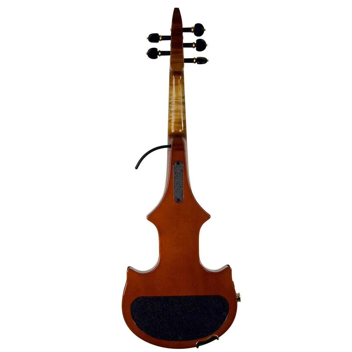 ZETA JV45 Jazz Fusion 5-string electric violin, Roasted Flamed Maple Top & Neck with Cremona Burst finish - Electric Violin Shop