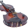 ZETA CV45 Jazz Classic Artist 5-string violin, Roasted Flamed Maple Top & Neck, Chocolate Burst - Electric Violin Shop