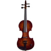 Zeta Jazz Classic Violin CV44 , Roasted Flamed Maple Chocolate Burst - Electric Violin Shop